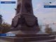 Осквернивших памятник Александру III, удалось задержать