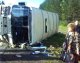 На трассе М-53 Автобус ПАЗ врезался в грузовик -  погиб один человек